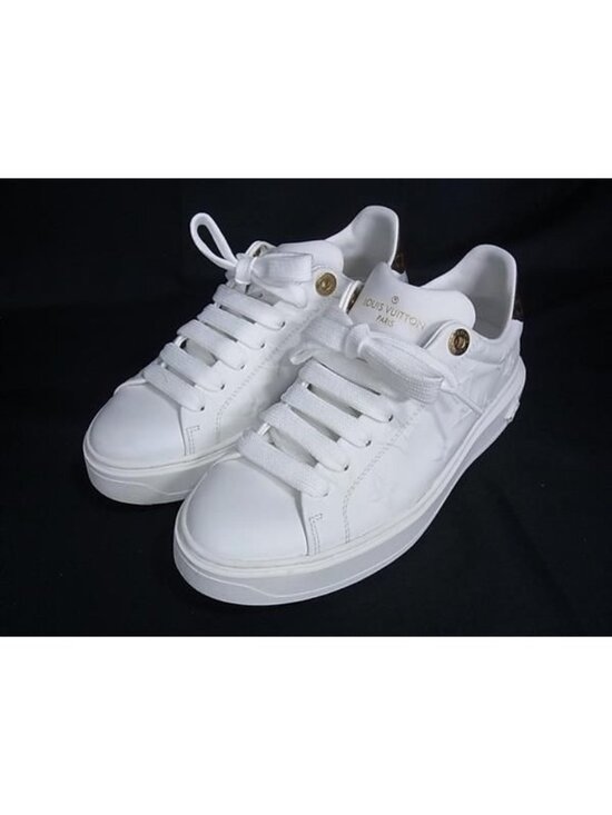 Louis Vuitton Time Out Sneaker White 36-41 Louis Vuitton Monogram Time Out Line Sneakers 35 Shoes Off White